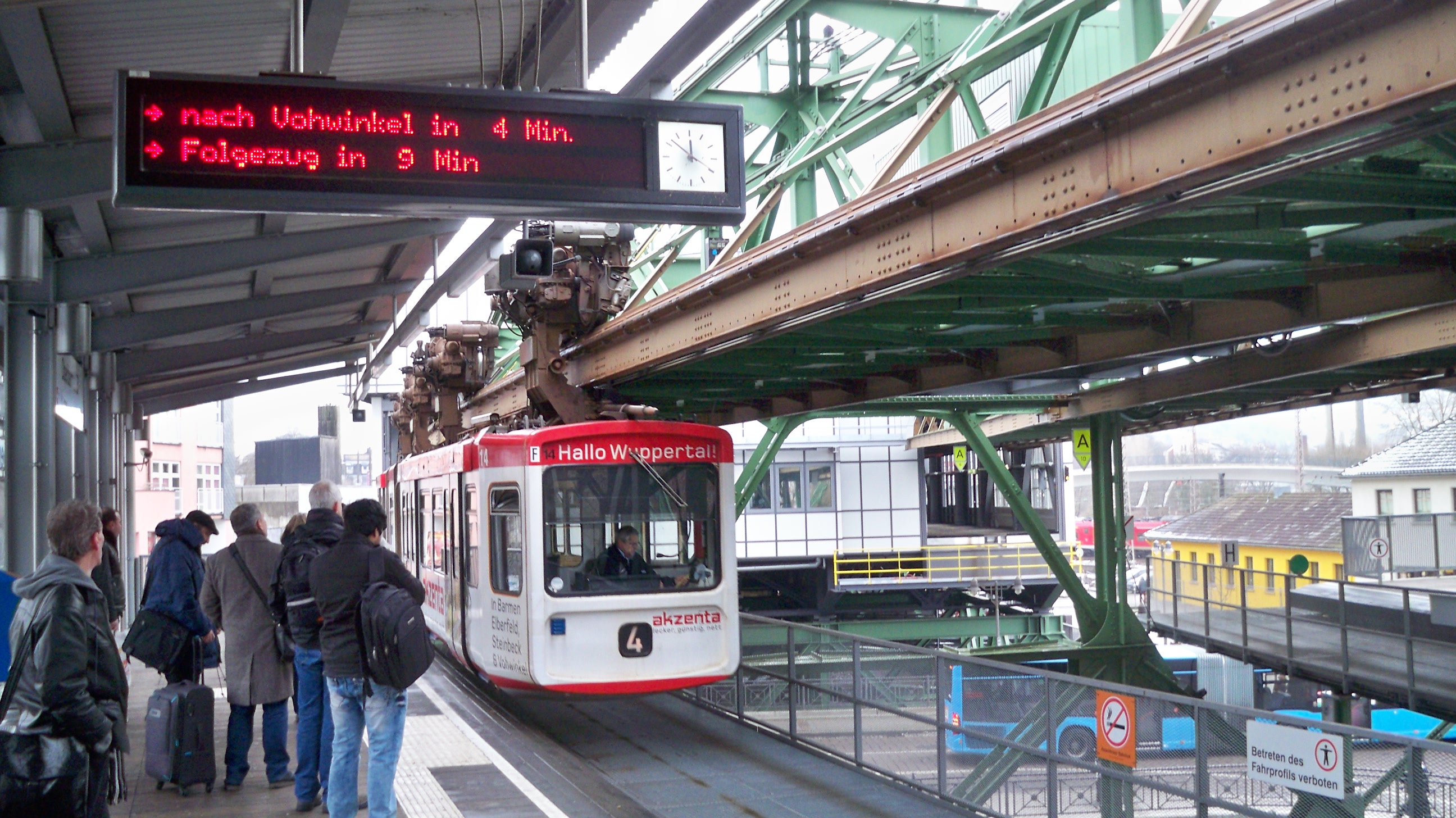 Die Wuppertaler Schwebebahn