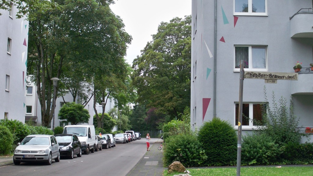 Die echte Brauerstraße in Köln wo die RTL-Serie Die Wache spielte © Landesblog NRW