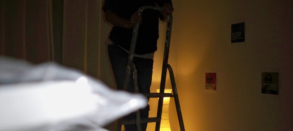 Glühbirne in 4 Metern Höhe wechseln