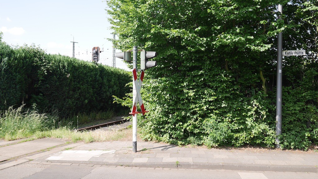 Totes Gleis an der Kuhleshütte in Krefeld © Landesblog NRW