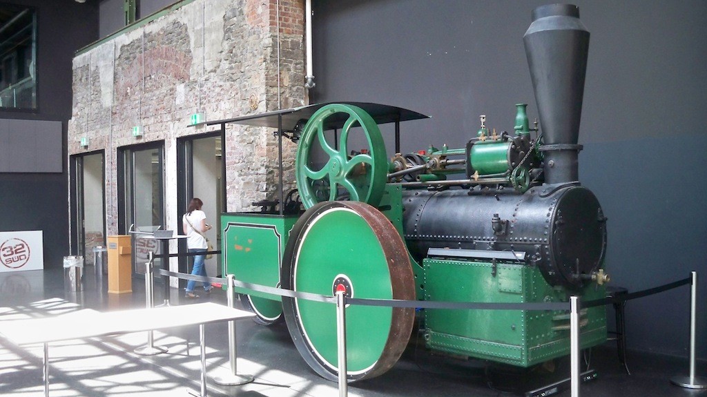 Dampfmaschine in der Halle 32 in Gummersbach