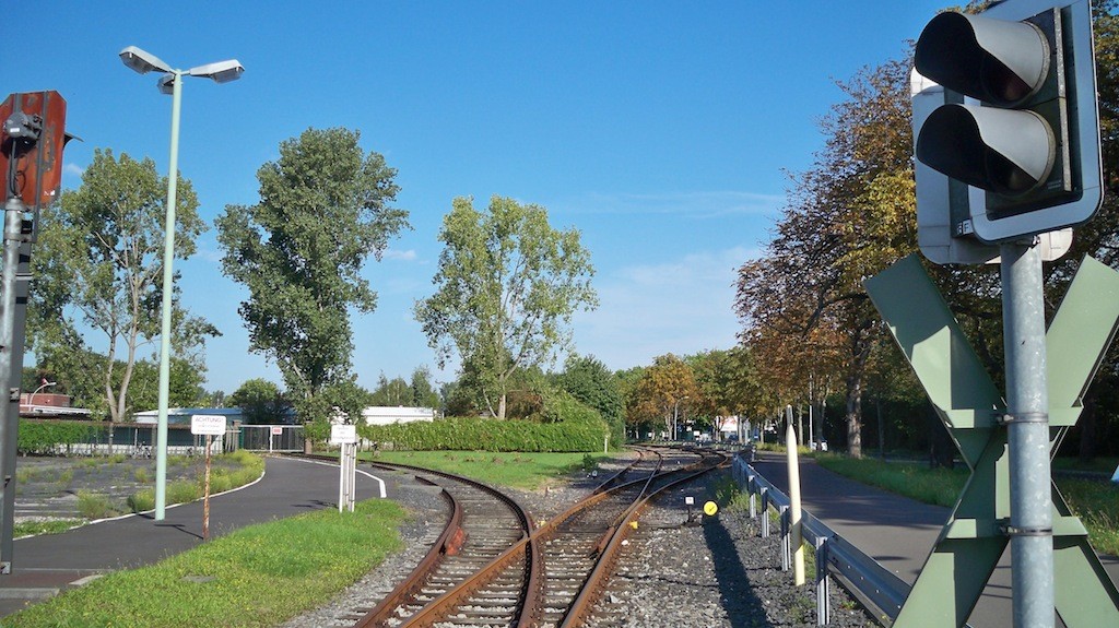 Werksbahn der Evonik Werke in Lülsdorf Niederkassel © Landesblog NRW
