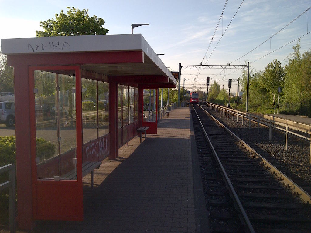 Puenktliche Bahn am Brueckentag © Landesblog NRW