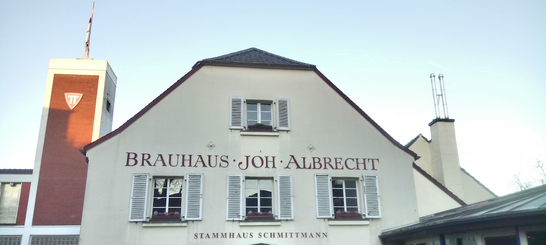 Außenbild Brauhaus Johann Albrecht
